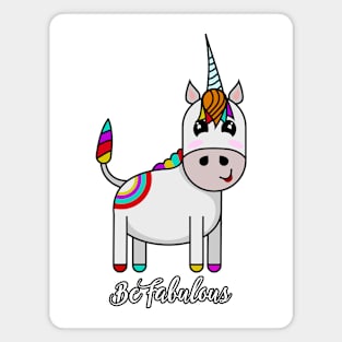 Fabulous Unicorn Magnet